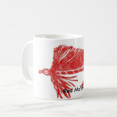 Tasse "Red Matuka" (Vorderseite Links)