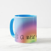 Tasse - Regenbogen am Neuen Tag (Vorderseite Links)