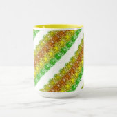 Tasse - Reihen von Gelatine Daisies (Zentrum)