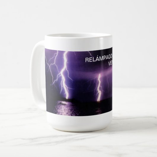TASSE RELÁMPAGO DEL CATATUMBO. (Vorderseite Links)