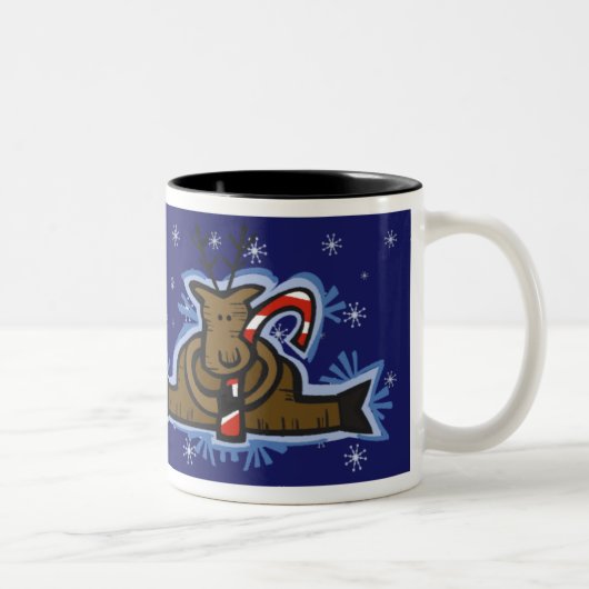 Tasse - Ren u. Candycane (Rechts)