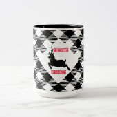 Tasse "Rentier Crossing" Kaffee/Tee (Mittel)