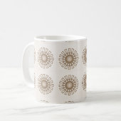 Tasse Retro Floral, Latte (Vorderseite Links)