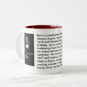 Tasse Reverend John Wheelwright (Vorderseite Links)