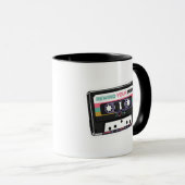 Tasse 'Rewind Your Mind Retro 90s Audio Cassette' (VorderseiteRechts)