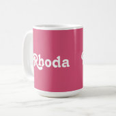 Tasse Rhoda (Vorderseite Links)