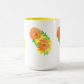 Tasse : Ringelblumen . (Zentrum)