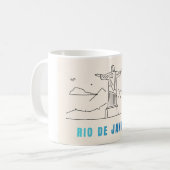 Tasse Rio de Janeiro Brasilien (Vorderseite Links)