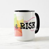 " Tasse "Risiko eingehen" (VorderseiteRechts)
