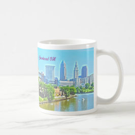 Tasse River View Cleveland Ohio (Paint Effect)