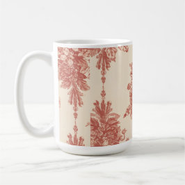 Tasse, romantischer Teppich in Rot Kaffeetasse