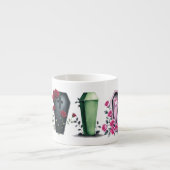 Tasse Rosa Goth Tasse Whimsigoth (Vorderseite)