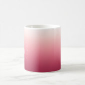 Tasse rosa Gradient (Mittel)
