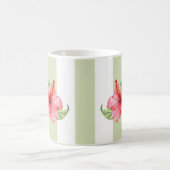 Tasse - Rosa Hibiskus (Mittel)