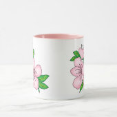 Tasse - rosa Kirschblüte (Zentrum)