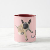 Tasse rosa puppy aus Mecheln (Zentrum)