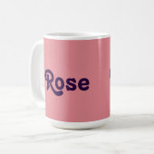 Tasse Rose (Vorderseite Links)