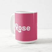 Tasse Rose (Vorderseite Links)