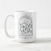 Tasse "Rose und Shine Coffee" (b) (Links)