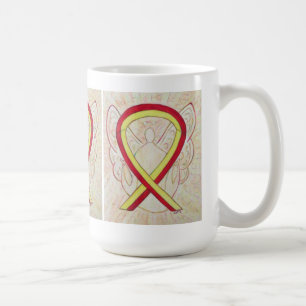 Tasse Rot und Gelb