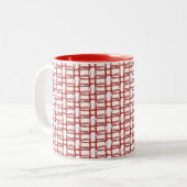 Tasse - rot verkabelt (Vorderseite Links)