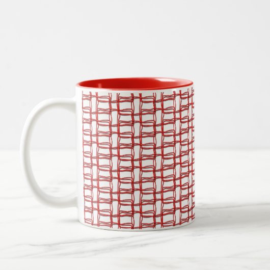Tasse - rot verkabelt (Links)