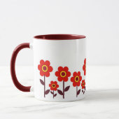 Tasse Rote Blume (Links)