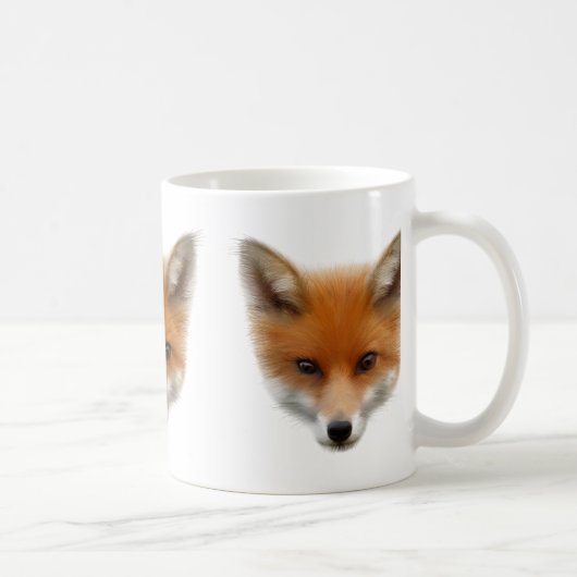 Tasse roten Fox CUB (Rechts)