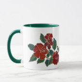 Tasse - Roter Hibiskus (Links)