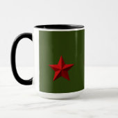 Tasse - roter Stern (Links)