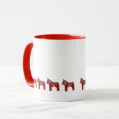 Tasse Rotes Pferd (Vorderseite Links)