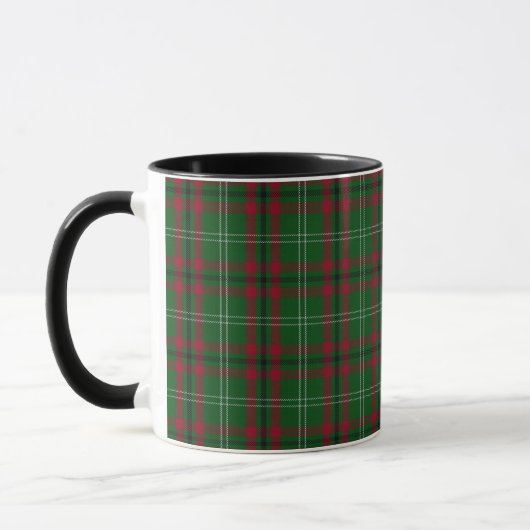 Tasse Rotes und Grünes Tartan (Links)
