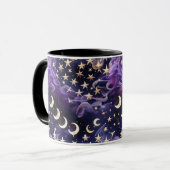 Tasse - Royal Amethyst Celestial Moon (Vorderseite Links)
