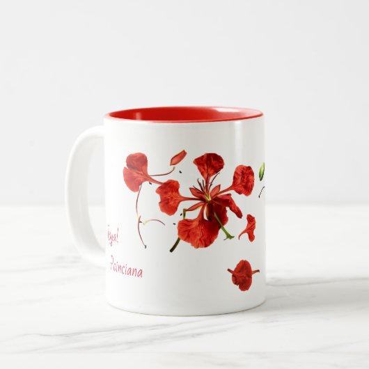 Tasse Royal Poinciana (Vorderseite Links)