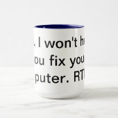 Tasse RTFM 15oz (Zentrum)