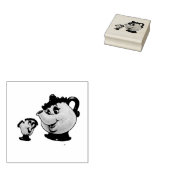 Tasse Rubber Briefmarke Gummistempel (Stempel)