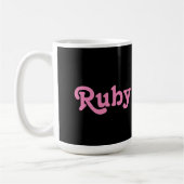 Tasse Ruby (Links)