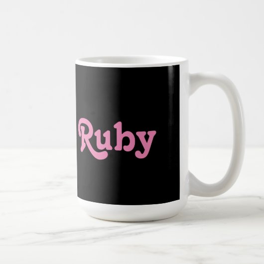 Tasse Ruby (Rechts)