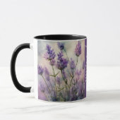 Tasse Ruhige Lavendelfelder Anpassbare Tasse (Links)