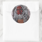 Tasse Runder Aufkleber (Tasche)