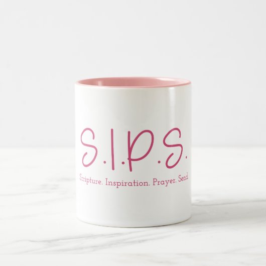 Tasse S.I.P.S. Räume - Rosa (Mittel)