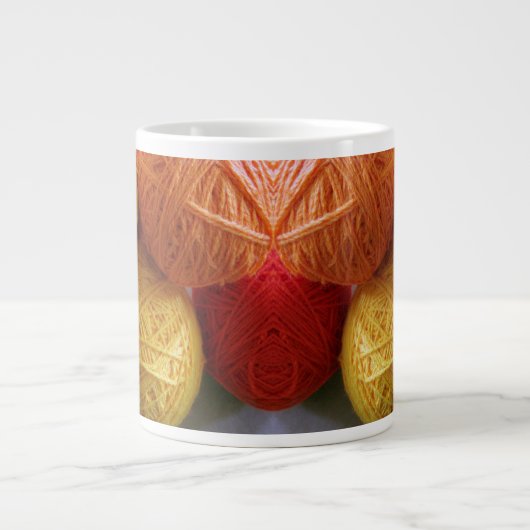 Tasse - Säcke aus Garn (Vorderseite)