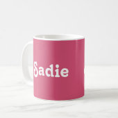 Tasse Sadie (Vorderseite Links)