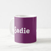 Tasse Sadie (Vorderseite Links)