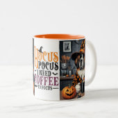 Tasse Saint Bernard Halloween (VorderseiteRechts)