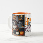 Tasse Saint Bernard Halloween (Vorderseite Links)