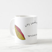 Tasse - Saisonale Blätter (Vorderseite Links)