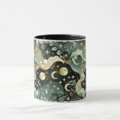 Tasse – Salbeigrün Celestial Moon (Zentrum)