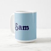 Tasse Sam (Vorderseite Links)