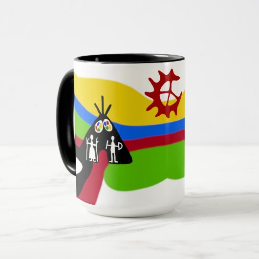 Tasse Samisk Design (Vorderseite Links)